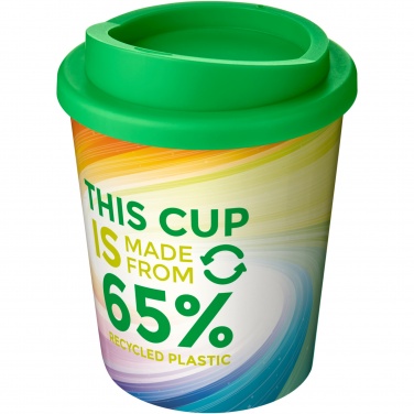 Logo trade promotional giveaways image of: Brite-Americano Espresso Eco 250 ml insulated tumbler