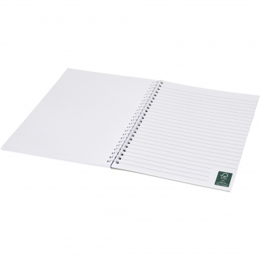 Logotrade promotional giveaway image of: Desk-Mate® A4 spiral notebook with printed back cover