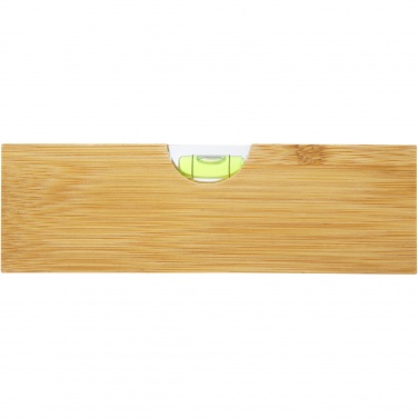 Logo trade promotional item photo of: Flush bamboo spirit level with bottle opener