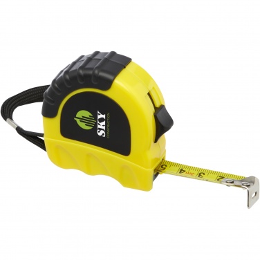 Logo trade advertising products image of: Rule 3-metre RCS recycled plastic measuring tape