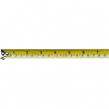 Logotrade promotional giveaway picture of: Rule 3-metre RCS recycled plastic measuring tape