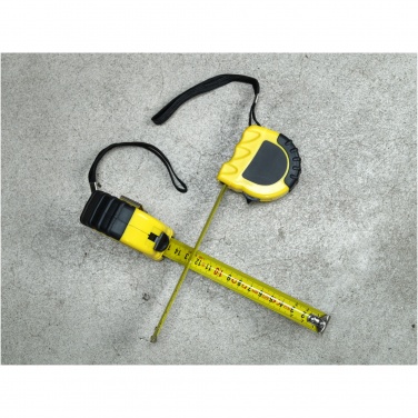 Logotrade business gift image of: Rule 5-metre RCS recycled plastic measuring tape