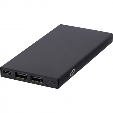 Logotrade business gift image of: Connect 5000 mAh recycled aluminium power bank 