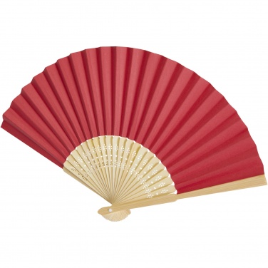 Logo trade promotional giveaway photo of: Carmen hand fan