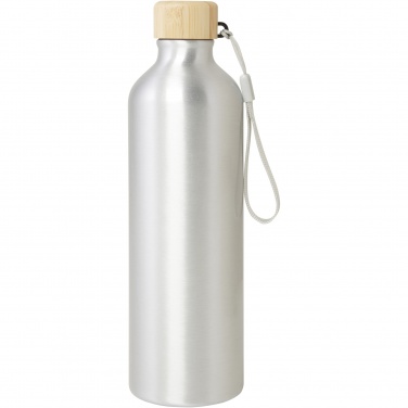 Logo trade advertising products picture of: Malpeza 770 ml RCS certified recycled aluminium water bottle