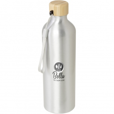 Logo trade promotional gifts picture of: Malpeza 770 ml RCS certified recycled aluminium water bottle