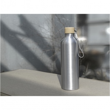 Logo trade corporate gifts picture of: Malpeza 1000 ml RCS certified recycled aluminium water bottle