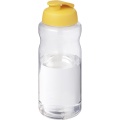 H2O Active® Big Base 1 litre flip lid sport bottle, Yellow