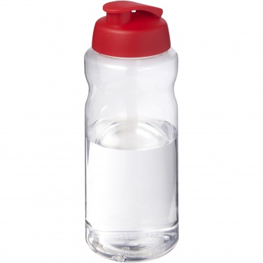 Logo trade promotional product photo of: H2O Active® Big Base 1 litre flip lid sport bottle