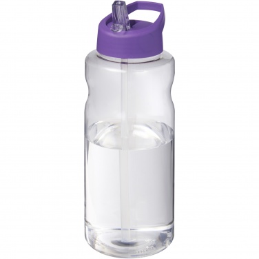 Logo trade promotional merchandise image of: H2O Active® Big Base 1 litre spout lid sport bottle