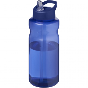 Logo trade promotional giveaways image of: H2O Active® Eco Big Base 1 litre spout lid sport bottle