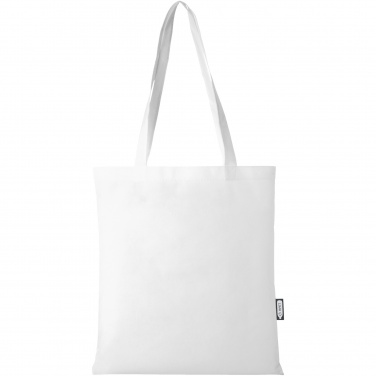 Logo trade advertising product photo of: Zeus GRS recycled non-woven convention tote bag 6L