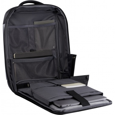 Logotrade promotional gift picture of: Expedition Pro 15.6" GRS recycled compact laptop backpack 12L