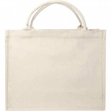 Logo trade promotional gifts image of: Page 500 g/m² Aware™ recycled book tote bag