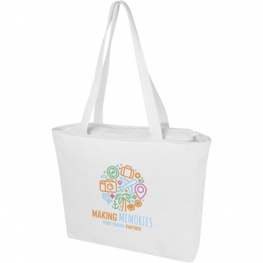 Logotrade promotional gift image of: Weekender 500 g/m² Aware™ recycled tote bag