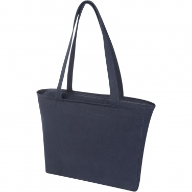 Logo trade corporate gifts image of: Weekender 500 g/m² Aware™ recycled tote bag