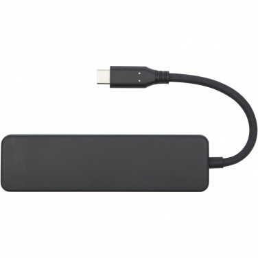 Logotrade promotional merchandise photo of: Loop RCS recycled plastic multimedia adapter USB 2.0-3.0 with HDMI port