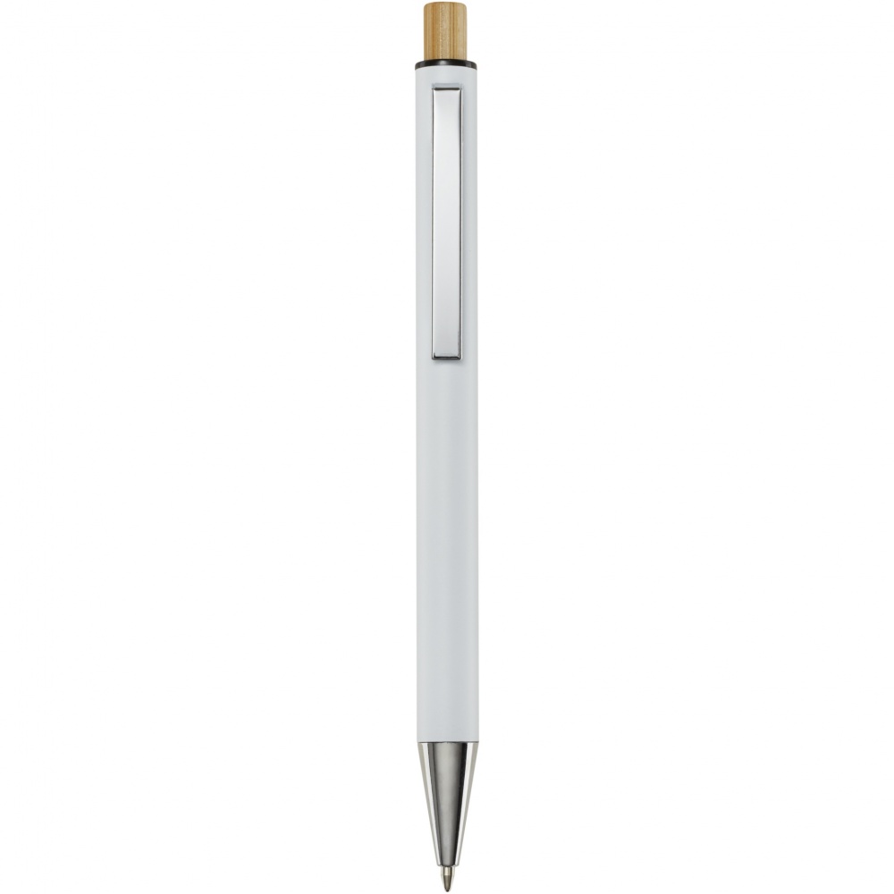 Logo trade promotional gift photo of: Cyrus recycled aluminium ballpoint pen