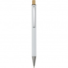 Cyrus recycled aluminium ballpoint pen (blue ink)