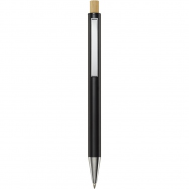 Logotrade corporate gift image of: Cyrus recycled aluminium ballpoint pen (blue ink)