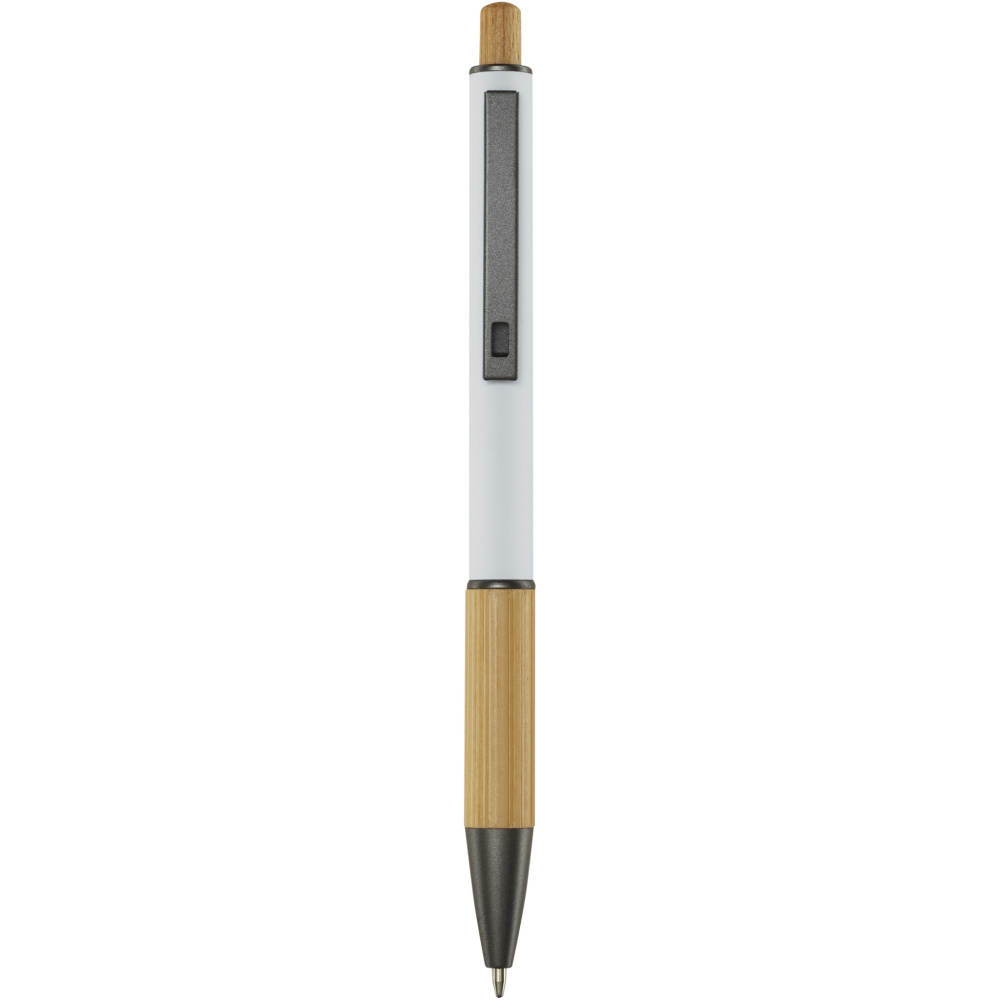 Logo trade business gift photo of: Darius recycled aluminium ballpoint pen