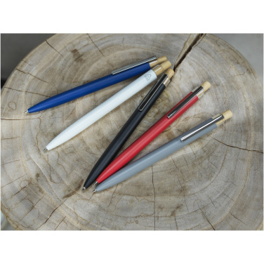 Logo trade promotional items image of: Nooshin recycled aluminium ballpoint pen