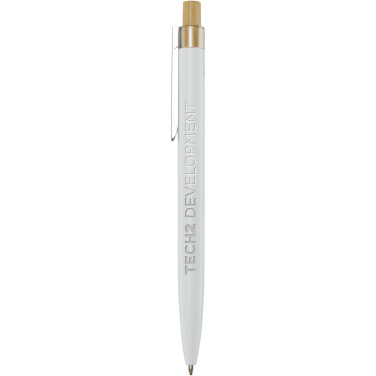 Logo trade promotional merchandise picture of: Nooshin recycled aluminium ballpoint pen