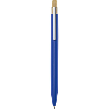 Logo trade promotional items picture of: Nooshin recycled aluminium ballpoint pen