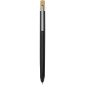 Nooshin recycled aluminium ballpoint pen, Solid black