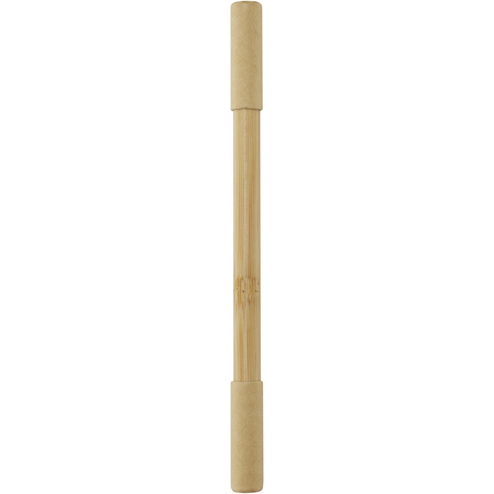 Logotrade promotional product image of: Samambu bamboo duo pen