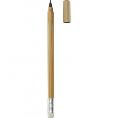 Logo trade promotional merchandise picture of: Krajono bamboo inkless pen 