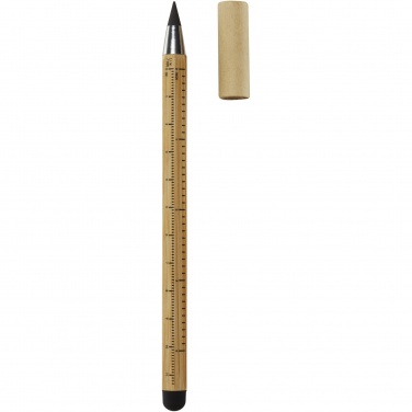 Logo trade corporate gifts image of: Mezuri bamboo inkless pen 