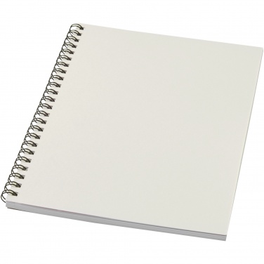 Logo trade promotional product photo of: Desk-Mate® A5 colour spiral notebook