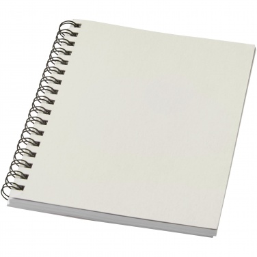 Logo trade corporate gifts image of: Desk-Mate® A6 colour spiral notebook