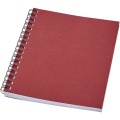 Desk-Mate® A6 colour spiral notebook, Red