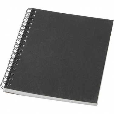 Logo trade promotional items picture of: Desk-Mate® A6 colour spiral notebook