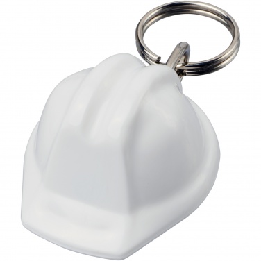 Logotrade advertising product picture of: Kolt hard hat-shaped recycled keychain