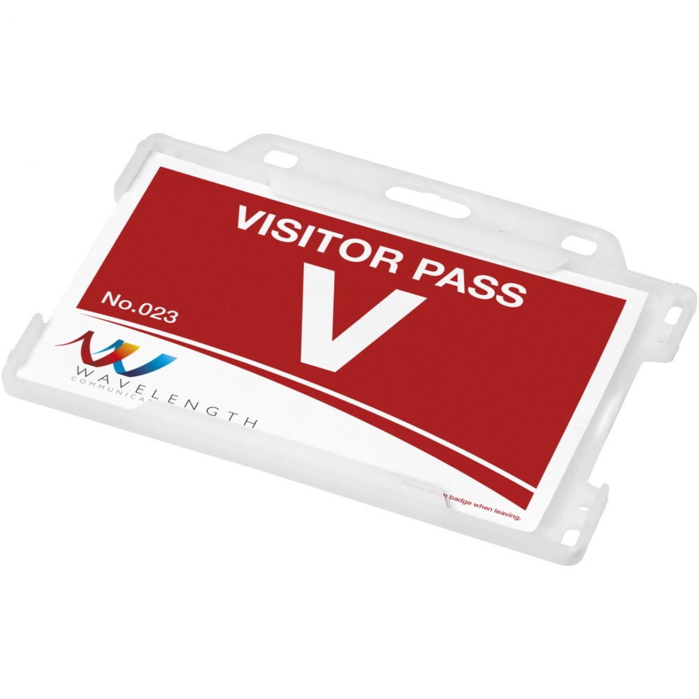 Logo trade advertising products picture of: Vega recycled plastic card holder