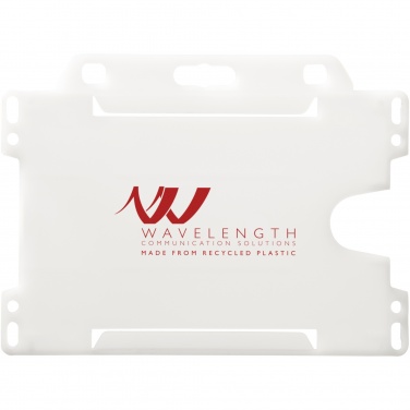 Logo trade corporate gifts picture of: Vega recycled plastic card holder