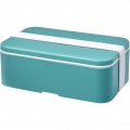 MIYO Renew single layer lunch box, Reef blue / Blue