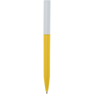 Logo trade promotional gifts image of: Unix recycled plastic ballpoint pen