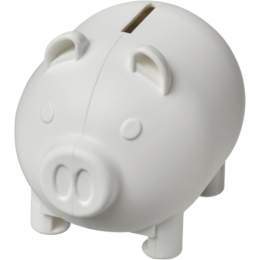 Logo trade corporate gift photo of: Oink recycled plastic piggy bank