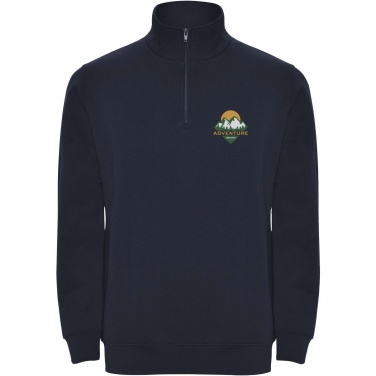 Logo trade advertising products image of: Aneto quarter zip sweater