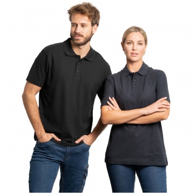 Logo trade promotional merchandise image of: Austral short sleeve unisex polo