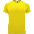 Bahrain short sleeve men's sports t-shirt, Yellow