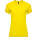 Bahrain short sleeve women's sports t-shirt, Yellow