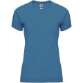 Bahrain short sleeve women's sports t-shirt, Moonlight Blue