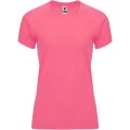 Bahrain short sleeve women's sports t-shirt, Fluor Lady Pink