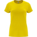 Capri short sleeve women's t-shirt, Yellow