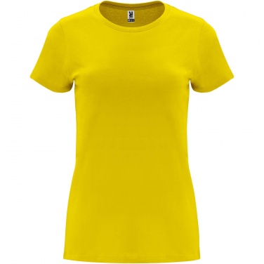 Logo trade promotional products image of: Capri short sleeve women's t-shirt